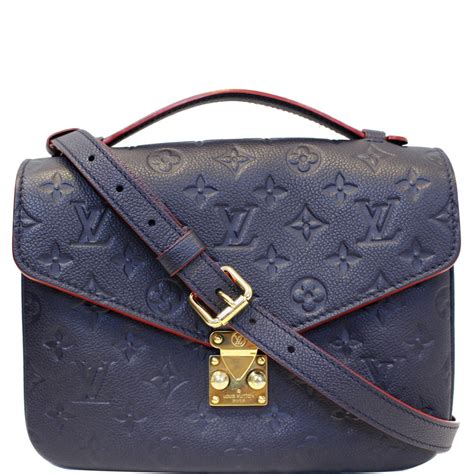 louis vuitton leather blue|authentic louis vuitton leather.